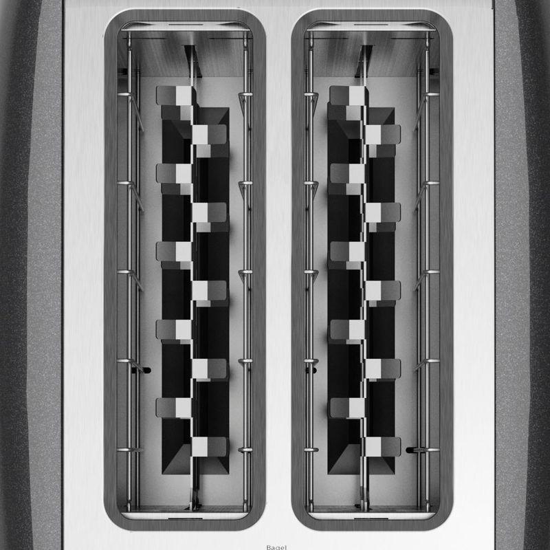 ポップアップトースター 4枚焼 キッチンエイド 焼き色5段階 KitchenAid KMT4115 4-Slice Toaster with Manuの画像