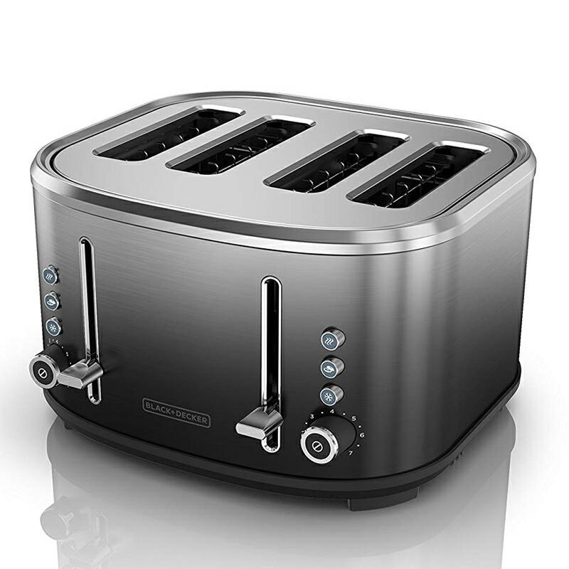 ポップアップトースター 4枚焼 ブラック・アンド・デッカー ステンレス BLACK+DECKER 4-Slice Extra-Wide Slot To : 3009178 : カリフォルニアキッチンマーケット - 通販 - Yahoo!ショッピング ポップアップトースター 4枚焼 ブラック・アンド・デッカー ステンレス BLACK+DECKER 4-Slice Extra-Wide Slot To : 3009178 : カリフォルニアキッチンマーケット - 通販 - Yahoo!ショッピング