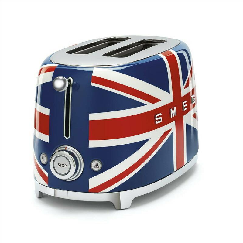 トースター 2枚焼 スメッグ ユニオンジャック イギリス Smeg 2-Slice