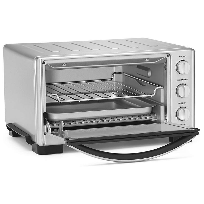 オーブントースター ステンレス クイジナート Cuisinart TOB-1010 Toaster Oven Broiler 家電の画像