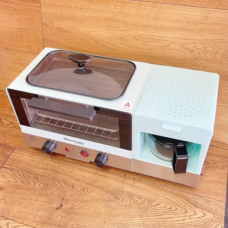 3-in-1 朝食メーカー モーニング セット コーヒーメーカー トースター