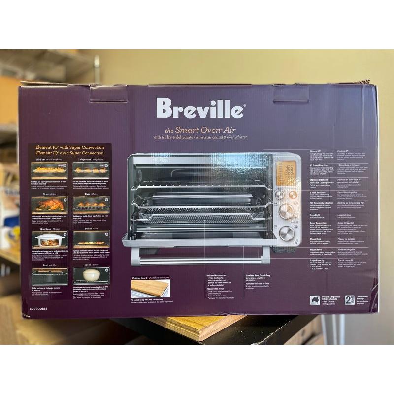 ブレビル マルチオーブン コンベクション スロークッカー ノンフライ 食品乾燥 Breville Smart Oven Air BOV900