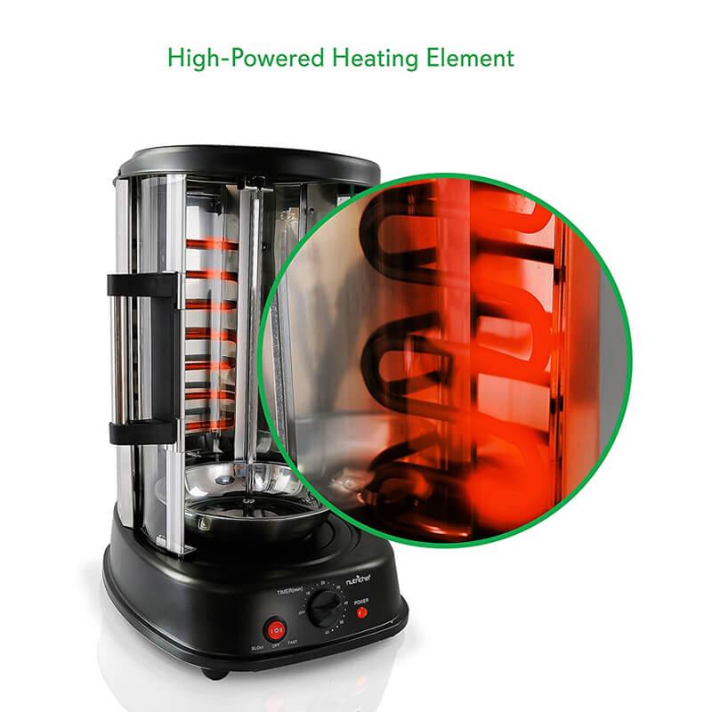 回転オーブン ロティサリー ケバブ チキン丸焼き 鶏 NutriChef