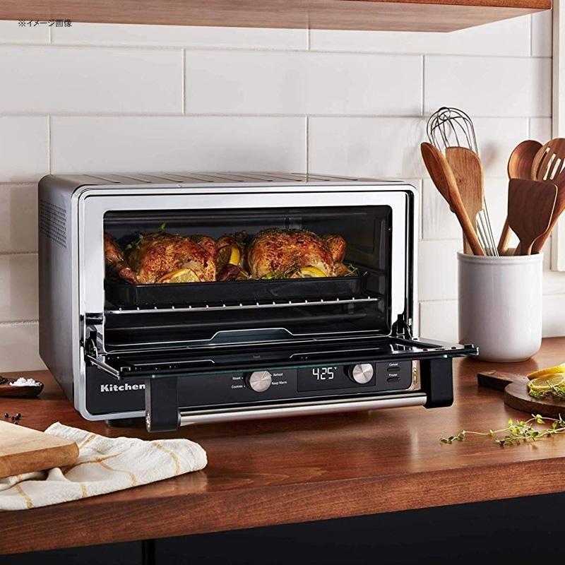 オーブントースター デジタルタイマー メニュー9種 ブラック キッチンエイド KitchenAid KCO211BM Digital