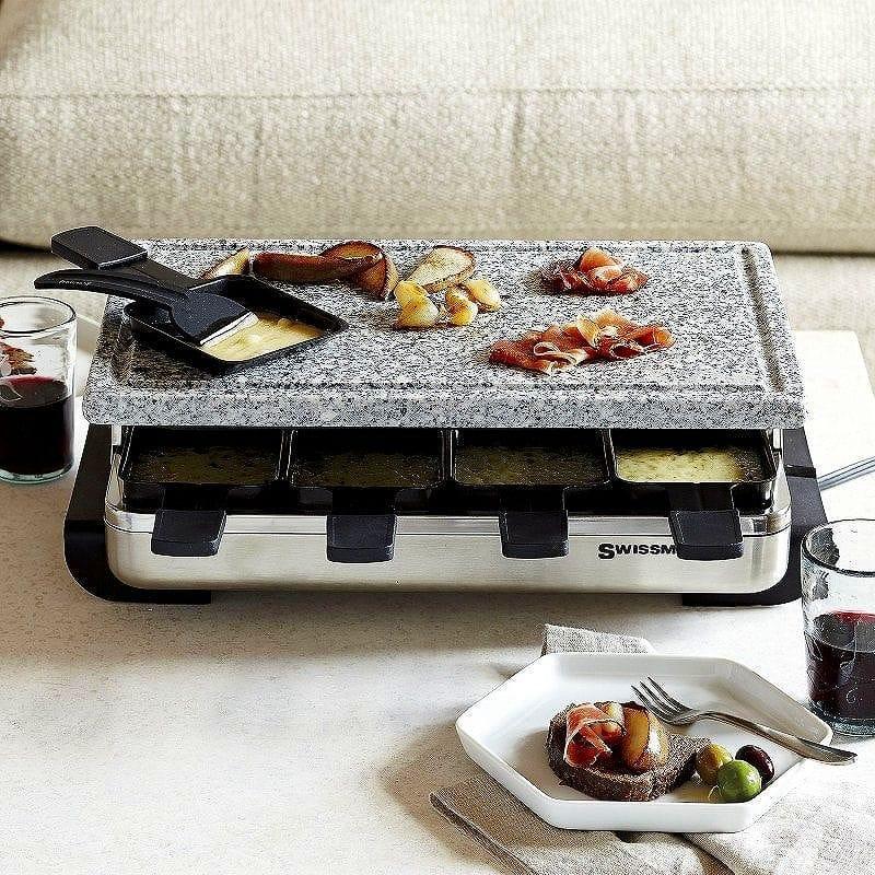 Swissmar Valais ラクレット・パーティグリル スイス料理 スイスマー ラクレットグリル ラクレットオーブン 御影石付
