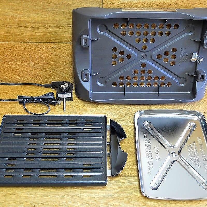 象印 インドア グリル 逆輸入 Zojirushi EBCC15 Indoor Electric Grill 家電 3011171