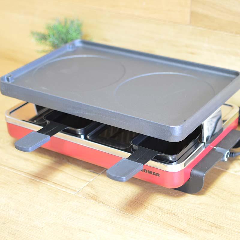 Swissmar ラクレットグリル　ラクレットオーブン　8人用 スイスマー ラクレットグリル ラクレットオーブン 8人用 御影石付