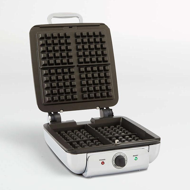 Cuisinart ワッフルメーカー 4枚焼き 家庭用 ワッフルメーカー 4枚焼