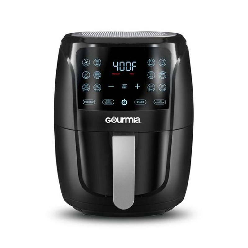 Gourmia ブラック ノンフライヤー Gourmia グルミア デジタルエアフライヤーの最新価格や割引