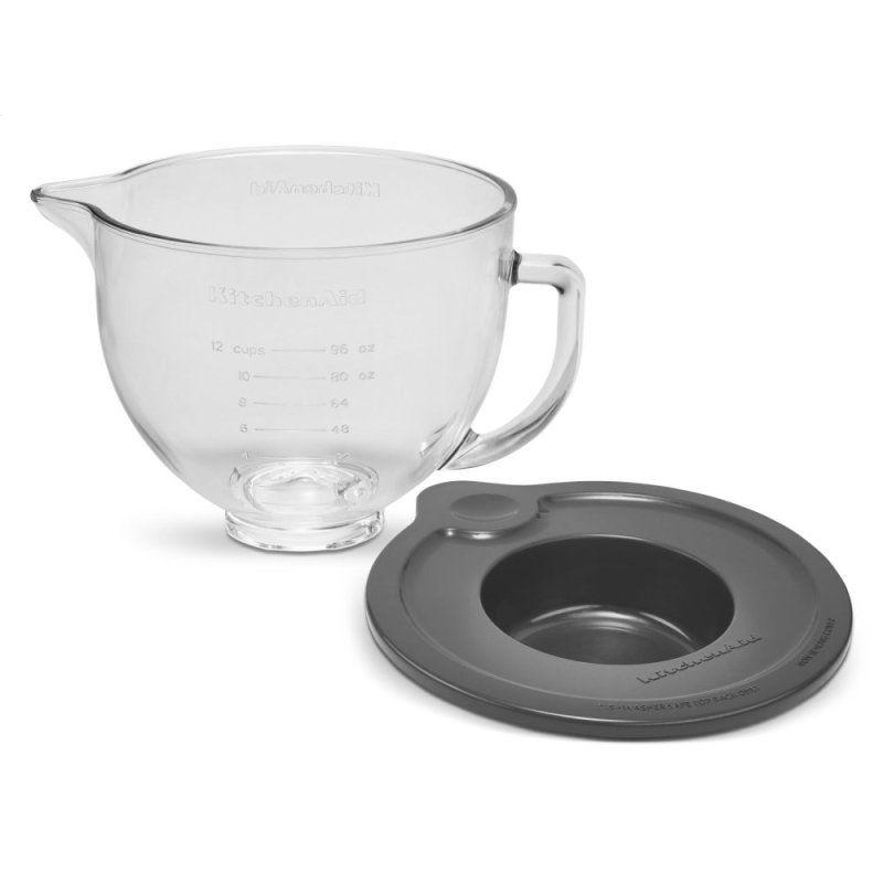 KitchenAid KSM-150用ガラスボウル　キッチンエイド キッチンエイド スタンドミキサー用 ガラスボウル 5クオート 4.8L