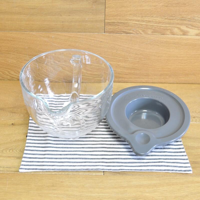 KitchenAid KSM-150用ガラスボウル　キッチンエイド キッチンエイド スタンドミキサー用 ガラスボウル 5クオート 4.8L