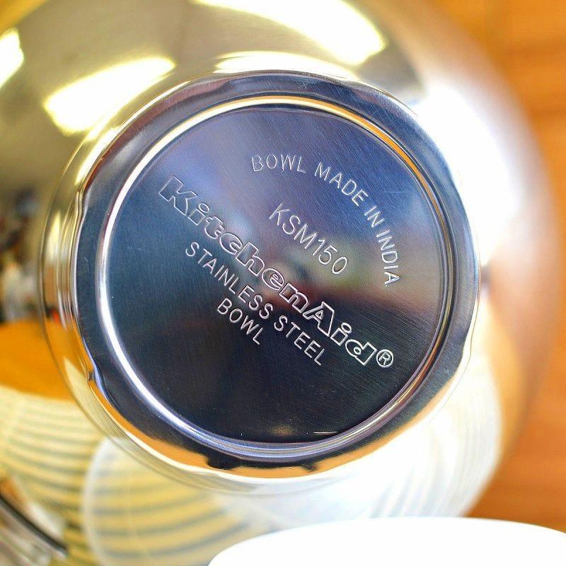 キッチンエイド スタンドミキサー用 ステンレスボウル 5クオート 4.8L