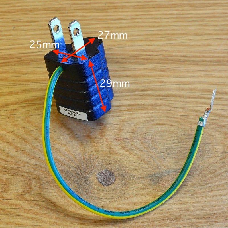 アメリカの家電専用 変換プラグ 3ピン 2ピン 3口タイプの差込を2口タイプのコンセント アダプター 家電 カリフォルニアキッチンマーケット 通販 Yahoo ショッピング