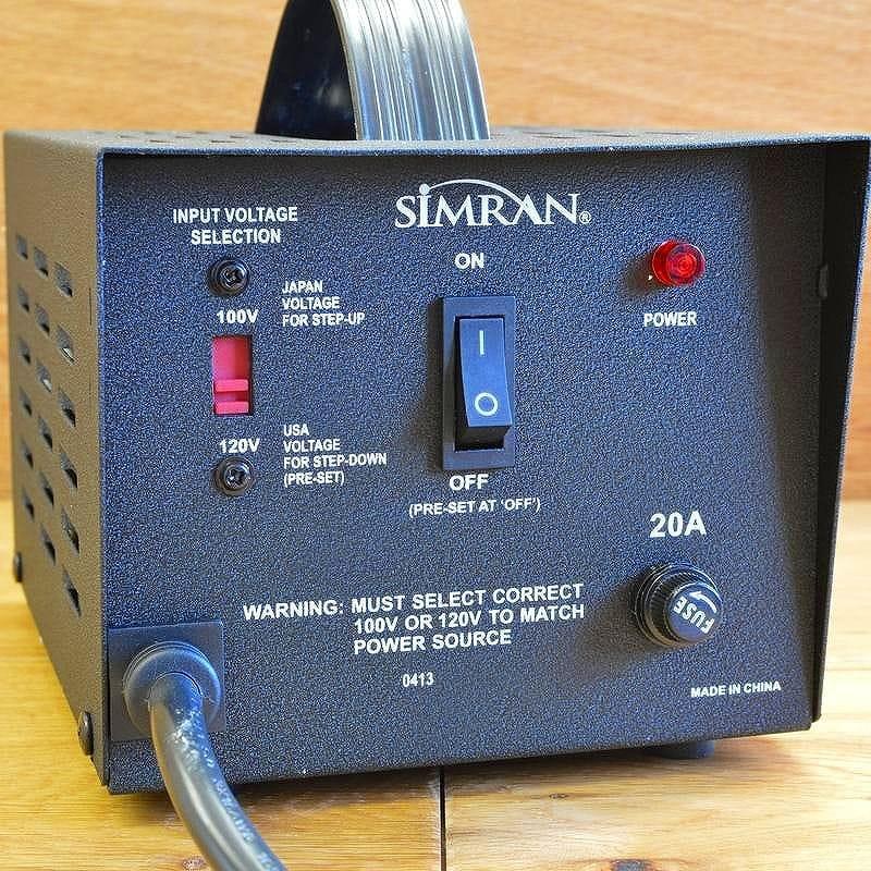変圧器 Simran SM-2000J 2000アップトランス ダウントランス