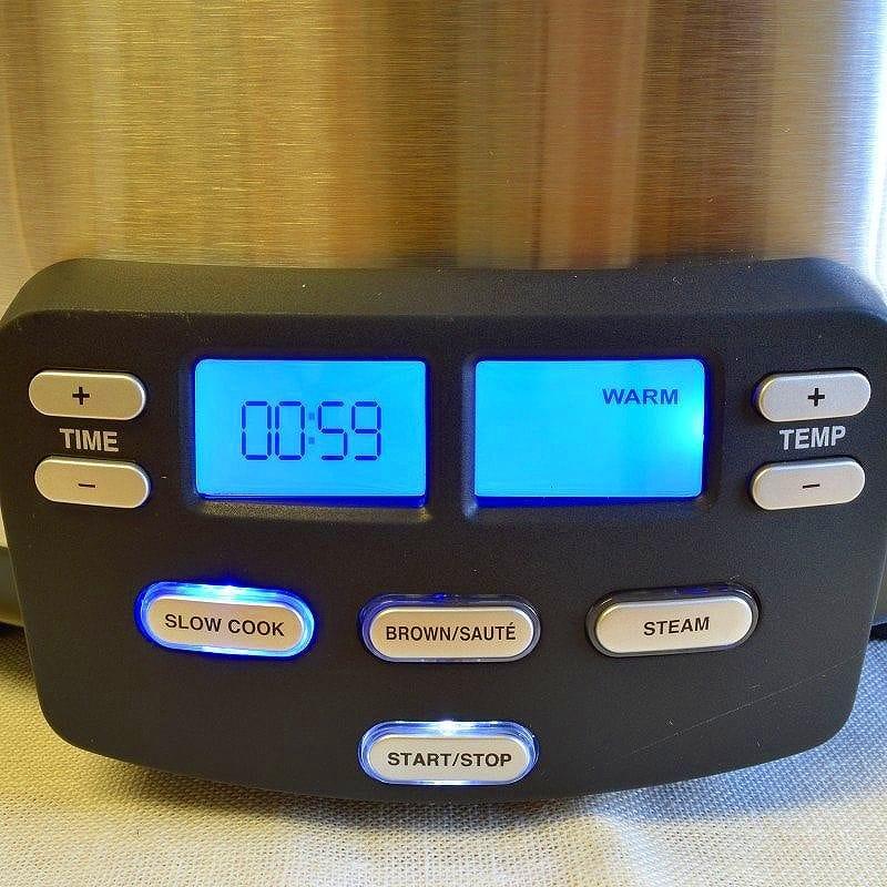 3.8L スロークッカー スチーマー クイジナート Cuisinart MSC-400 3-In-1 Cook 【夏目】 Central 4-Q