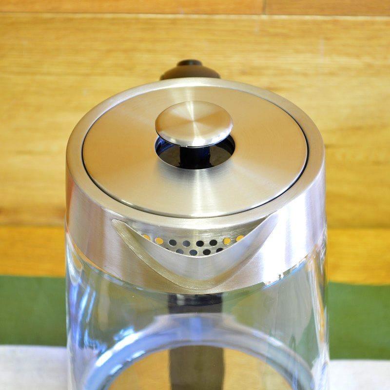 ネスコ ガラスウォーター 電気ケトル 1.7L Nesco GWK02 Electric Glass Water Kettle, 1.8