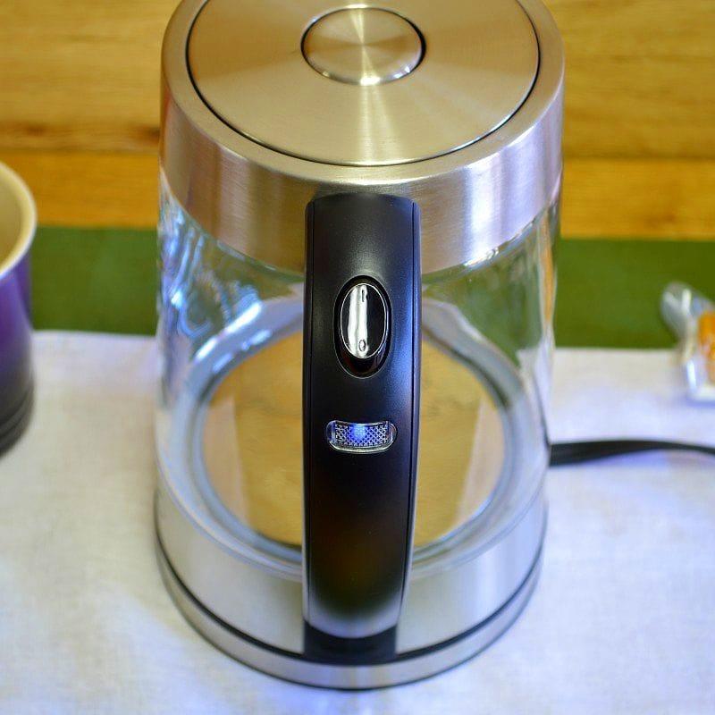 ネスコ ガラスウォーター 電気ケトル 1.7L Nesco GWK02 Electric Glass Water Kettle, 1.8