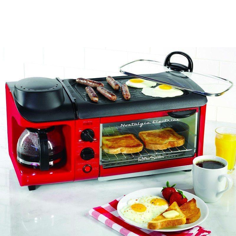 オーブン トースター おしゃれ かわいい かっこいい 1台3役 3way 朝食準備セット ホットプレート コンパクト ノスタルジア カリフォルニアキッチンマーケット 通販 Yahoo ショッピング