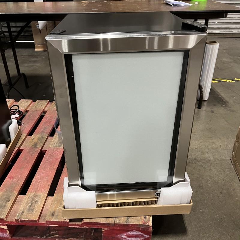 冷蔵庫 90缶 ガラスドア ステンレス ミニバー ビバレッジ