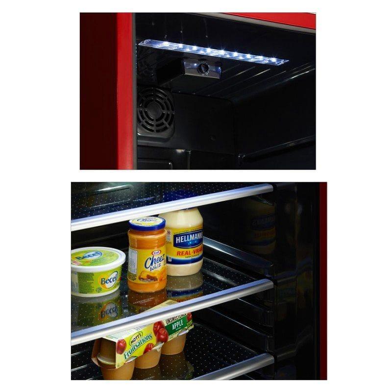 レトロ 冷蔵庫 ダンビー レッド 赤 311L Danby DAR110A2LDB 11CF All Refrigerator Apartment Sの画像