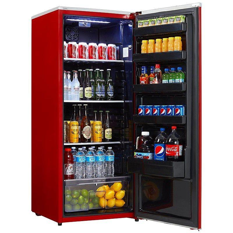レトロ 冷蔵庫 ダンビー レッド 赤 311L Danby DAR110A2LDB 11CF All Refrigerator Apartment Sの画像