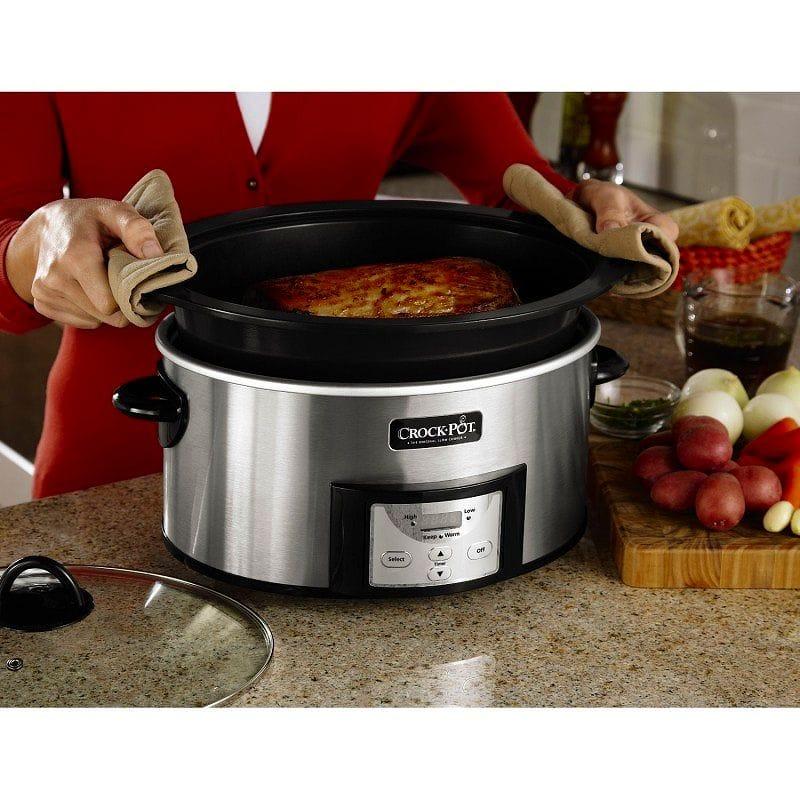 クロックポット スロークッカー 直火OK 5.7L Crock-Pot , 6-Quart