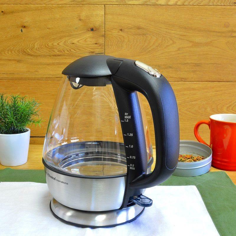 シェフズチョイス ガラス電気ケトル 1.5L Chef's Choice 680 Cordless Electric Glass Kettle