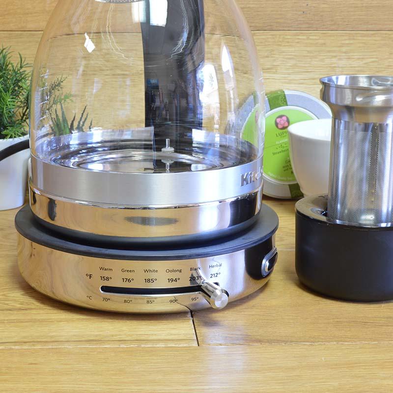 電気ケトル キッチンエイド ガラス ステンレス 茶こしつき KitchenAid 