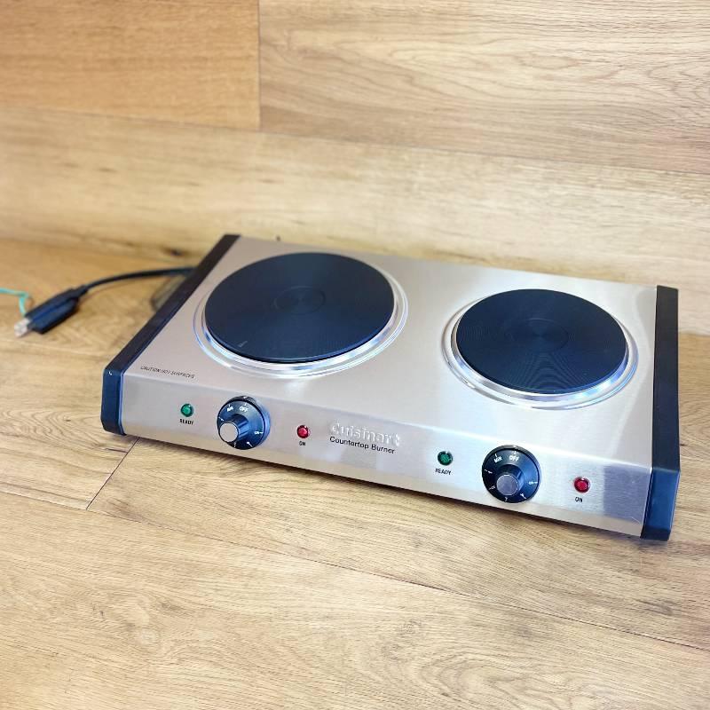 クイジナート ポータブル ダブルバーナー 電熱器 Cuisinart CB60 CastIron Double Burner