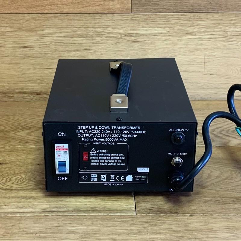 変圧器 アップトランス ダウントランス 5000Wまで 220-240V⇔110-120V
