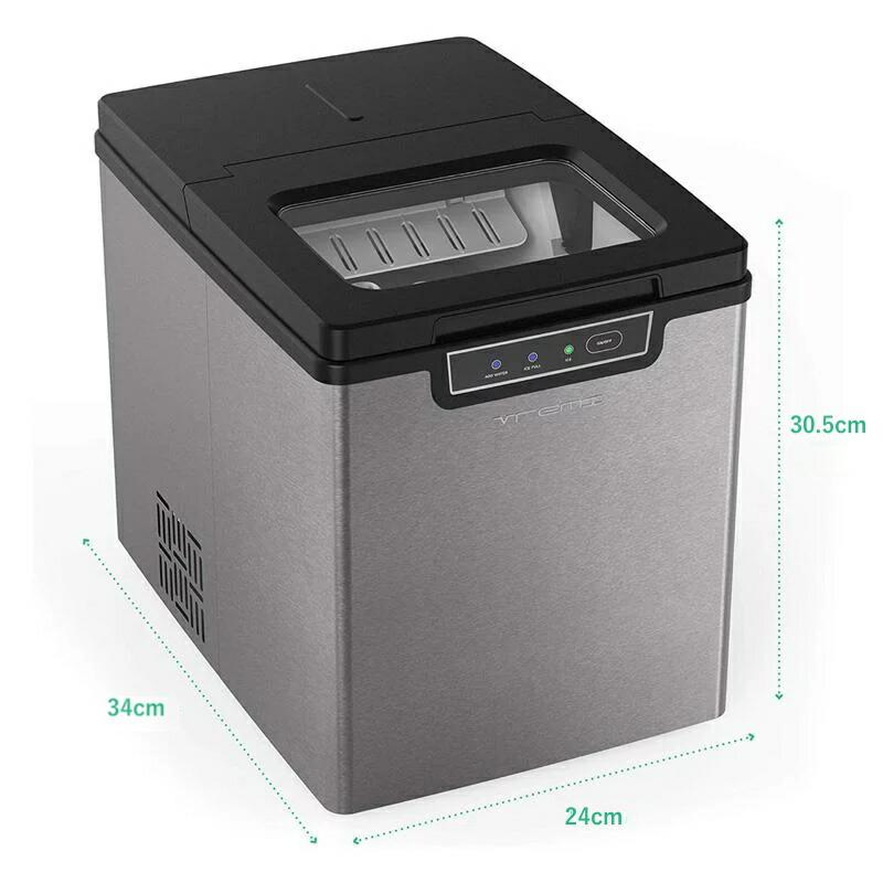 アイスメーカー　製氷機　家庭用　Ice　in　Ready　Ice　Countertop　Vremi　Cubes　Maker　Minutes