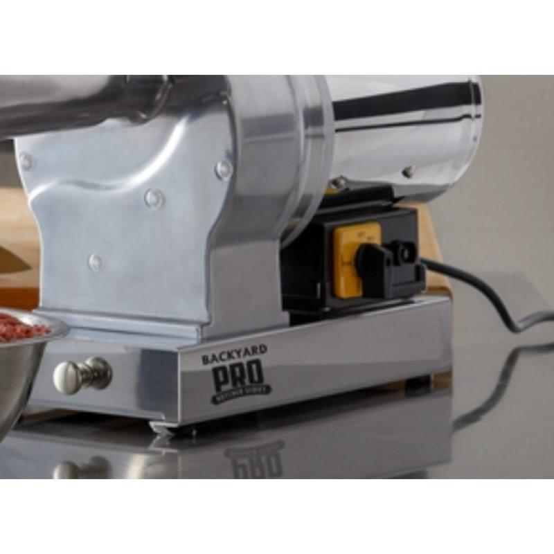 ミートグラインダー 業務品質 電動挽肉機 ミンチ 1.5馬力 Backyard Pro