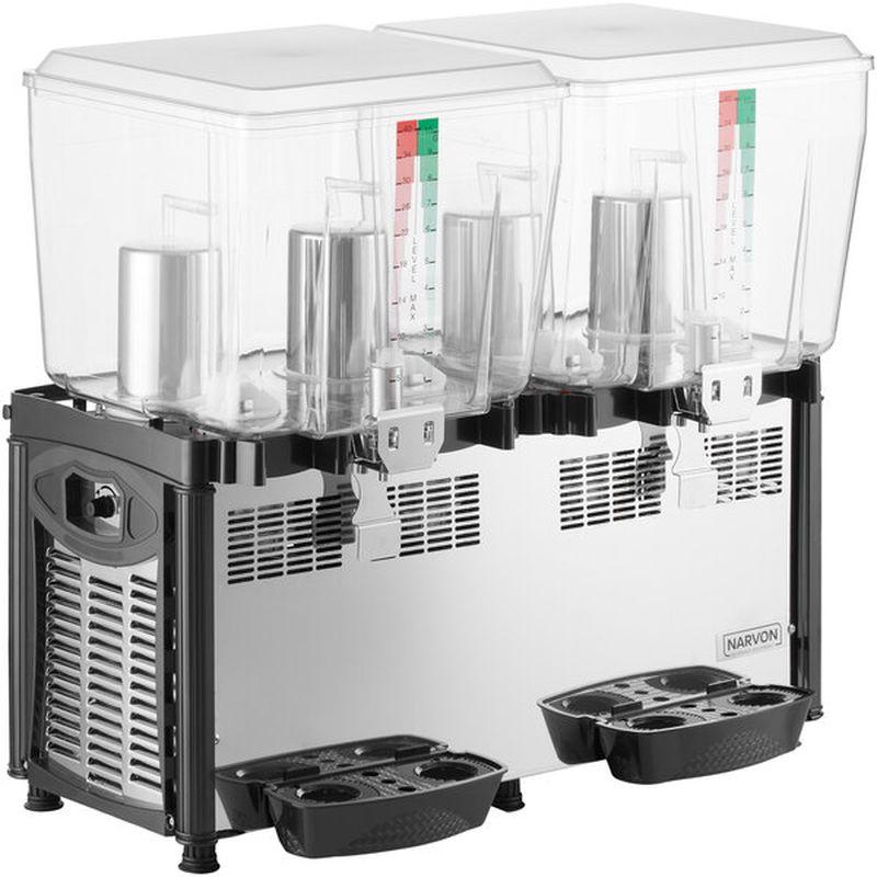ドリンクサーバー ダブル ディスペンサー イタリア製 38L×2 スプレー
