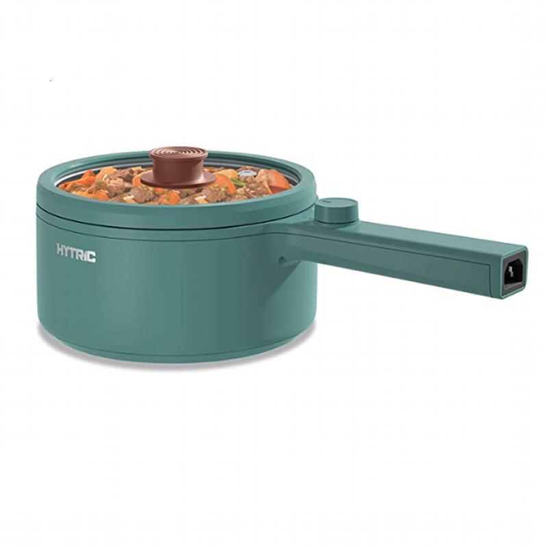 電気鍋 1.5L ポータブル 片手鍋 HYTRIC Electric Hot Pot, 1.5L Portable Nonstick