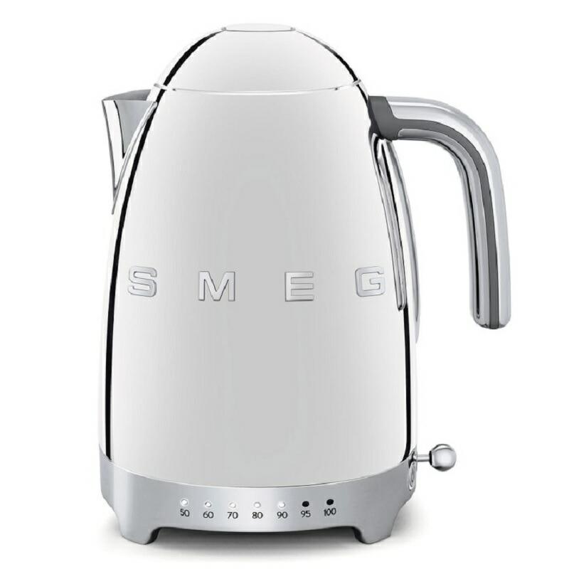 スメッグ 電気ケトル 温度計付 温度調節可能 レトロスタイル Smeg