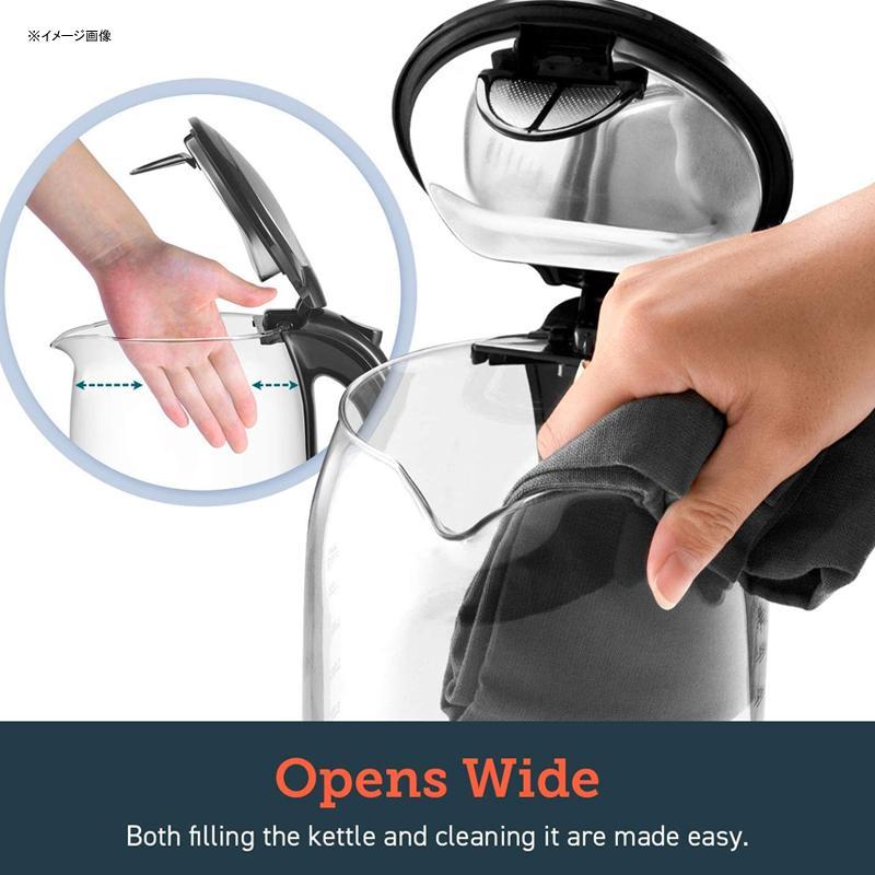 ガラス電気ケトル 1.7L BPAフリー LEDライト COSORI Electric Kettle