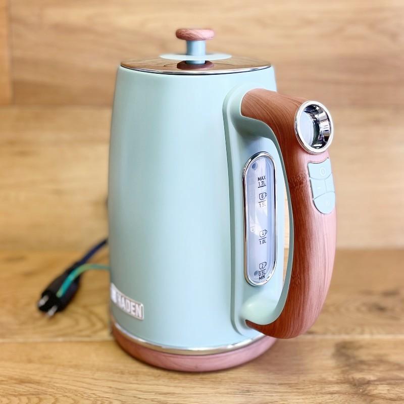 英国製　ケトル 電気ケトル 温度調節 保温 BPAフリー 限定モデル ヘイデン イギリス