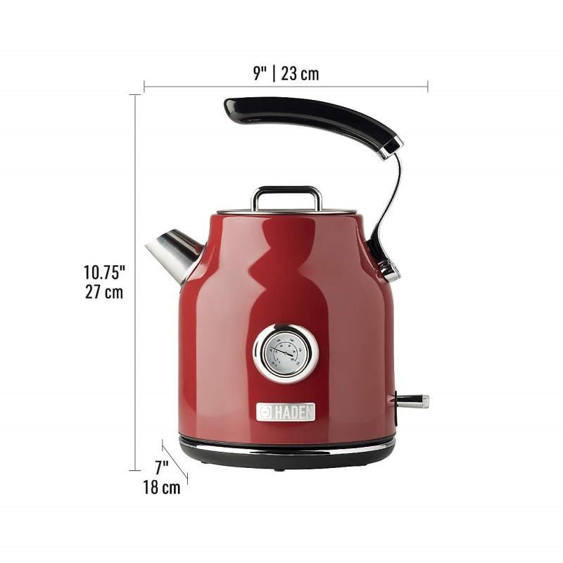 電気 ケトル ヘイデン レトロスタイル 温度計付 ヤカン キッチン Haden