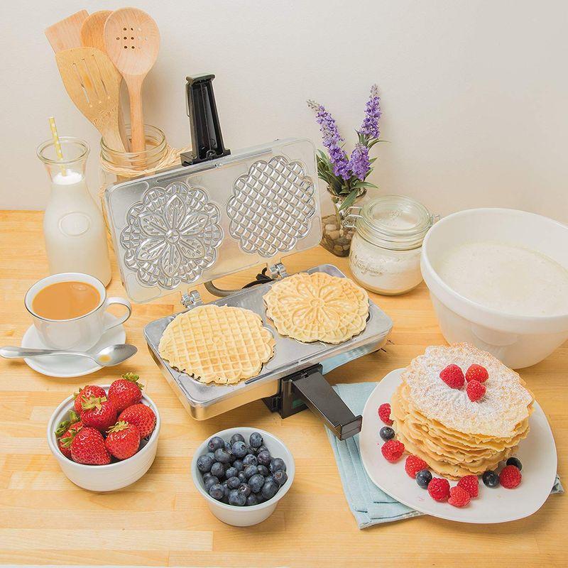 クチーナプロ ピゼルメーカー 2枚焼 CucinaPro Pizzelle Maker Nonstick Electric