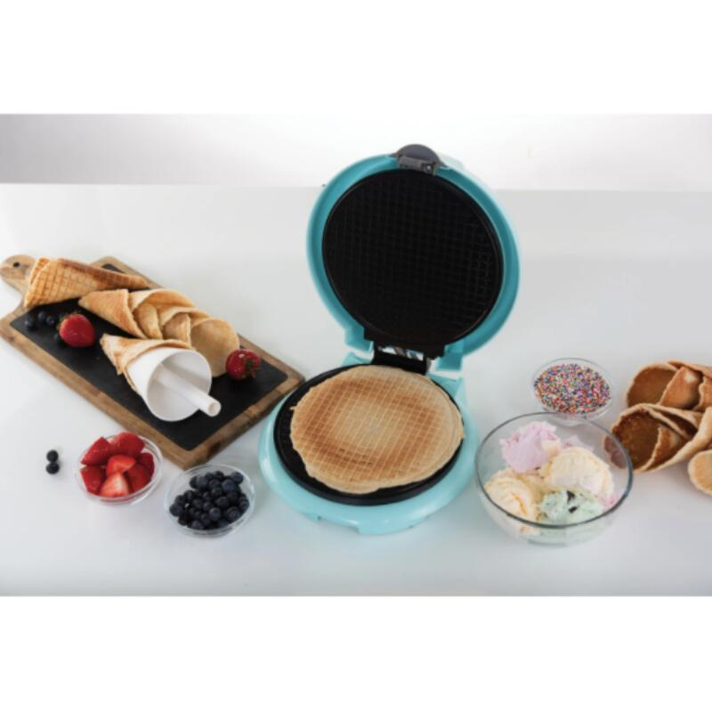 アイスクリームワッフルコーンメーカー Brentwood TS-1405BL アイスクリームコーンメーカー 格子柄 Brentwood Appliances TS-1405BL