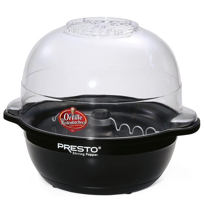ポップコーンメーカー ドーム型 5.7L ブラック 黒 Presto 5204 Orville