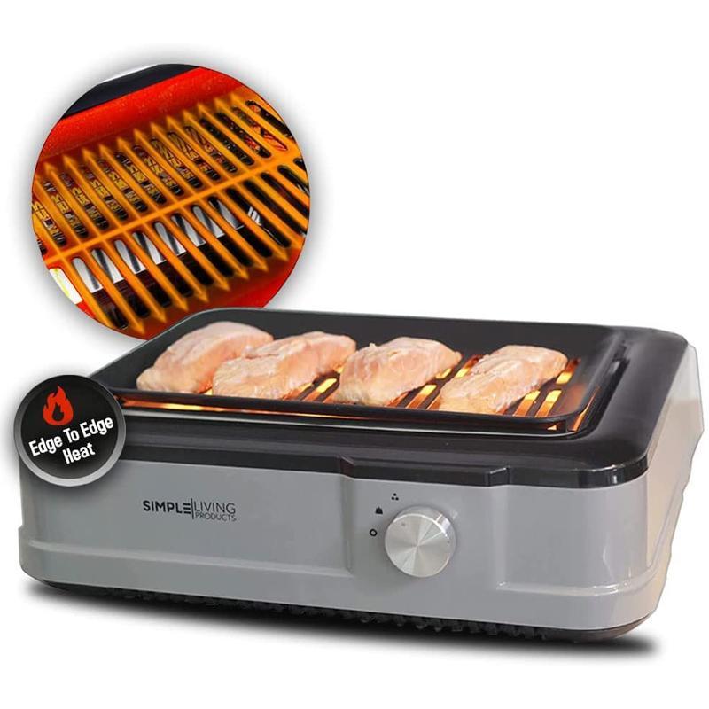 スモークレスグリル セラミック 煙 少ない Smokeless Grill Indoor Electric with Infrared