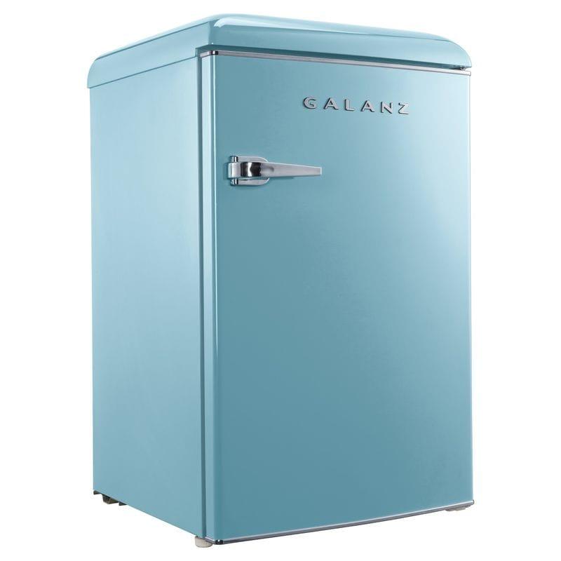 冷蔵庫 125L 1ドア レトロ Galanz 4.4 cu. Ft Retro Mini Fridge 家電