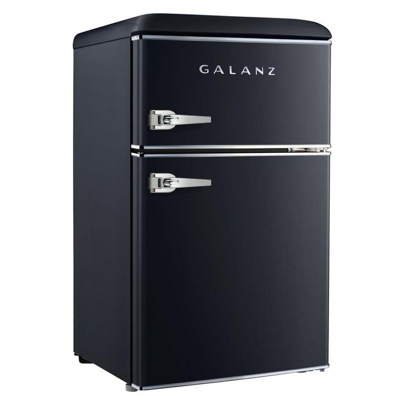 冷蔵庫 冷凍庫 88L 2ドア レトロ Galanz 3.1 cu ft Retro Mini Fridge