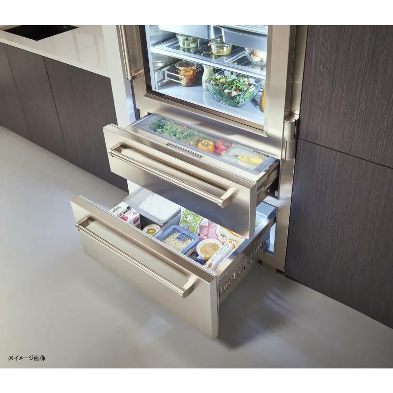 サブゼロ 冷蔵庫 自動製氷機 ビルトイン 640L ステンレス 幅91cm Sub