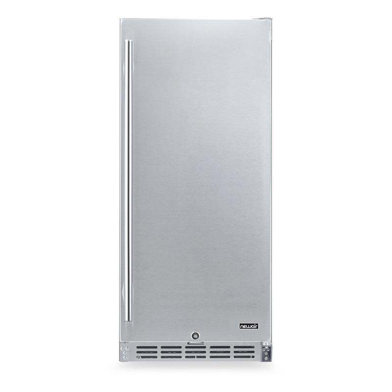 全天候型 冷蔵庫 ビルトイン 最大90缶 キャスター付 ステンレス 屋外設置 NewAir 15” Built-in 90 Can Outdoor Bの画像