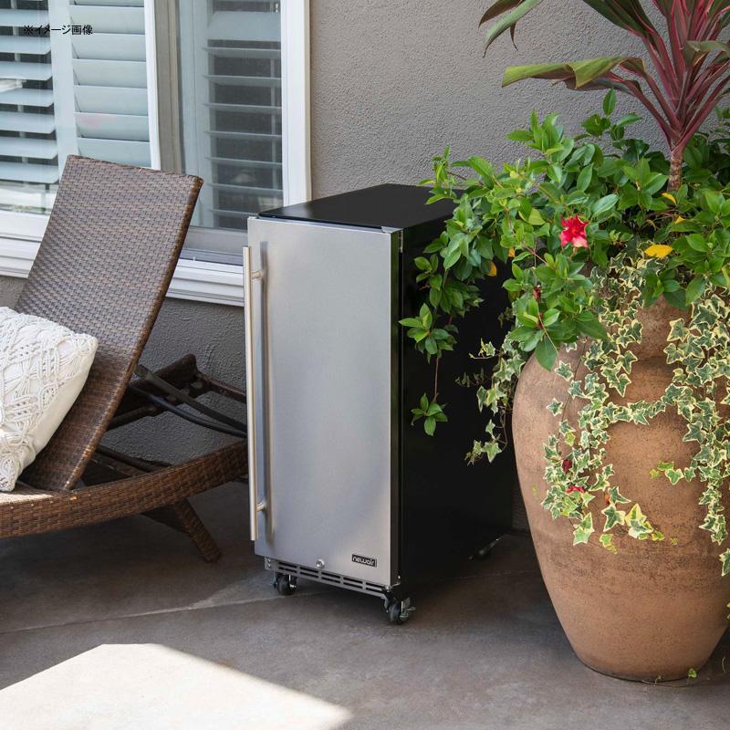 全天候型 冷蔵庫 ビルトイン 最大90缶 キャスター付 ステンレス 屋外設置 NewAir 15” Built-in 90 Can Outdoor Bの画像