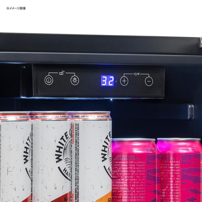 全天候型 冷蔵庫 ビルトイン 最大90缶 キャスター付 ステンレス 屋外設置 NewAir 15” Built-in 90 Can Outdoor Bの画像
