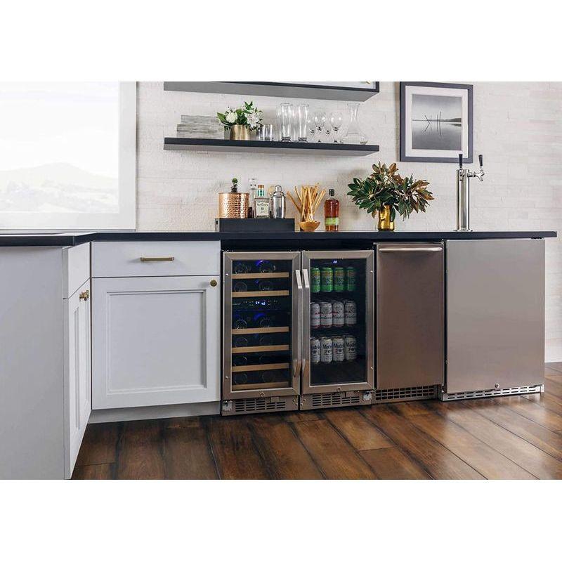 ビルトイン 冷蔵庫 アンダーカウンター 最大80缶 カウンター下 ガラスドア ブラック 幅38cm Edgestar Cbr902sg 15 Inch カリフォルニアキッチンマーケット 通販 Yahoo ショッピング