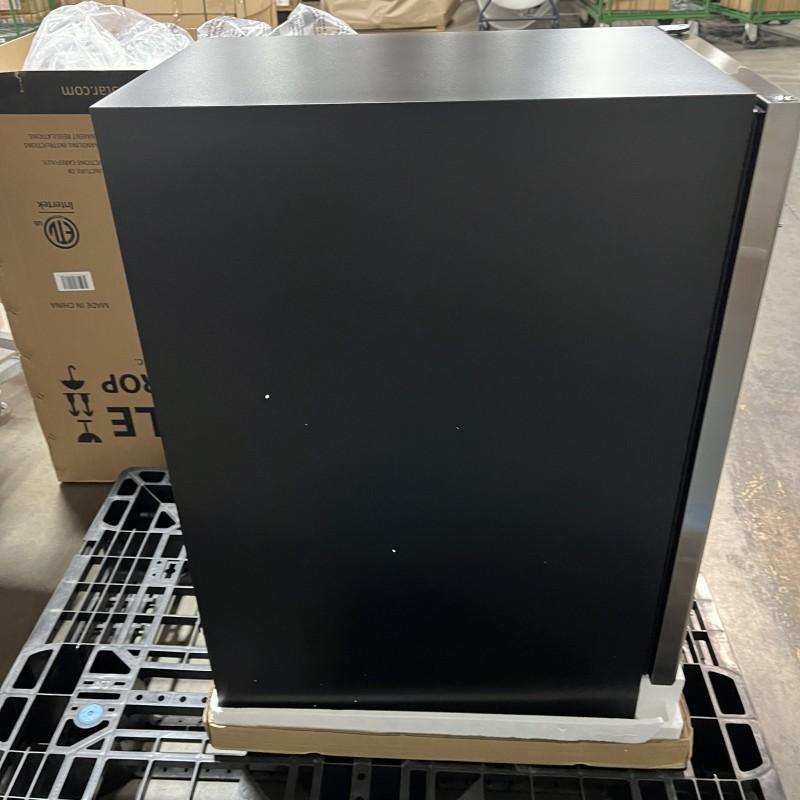 ビルトイン 冷蔵庫 アンダーカウンター 最大80缶 カウンター下 ガラスドア ブラック 幅38cm EdgeStar CBR902SG 15 Inchの画像